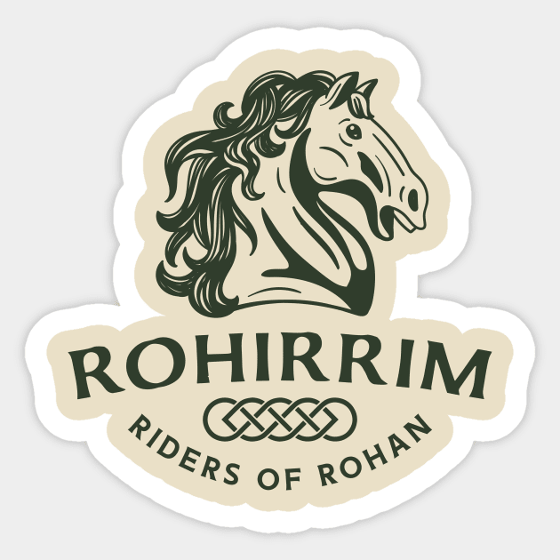 Rohirrim Sticker by mscarlett